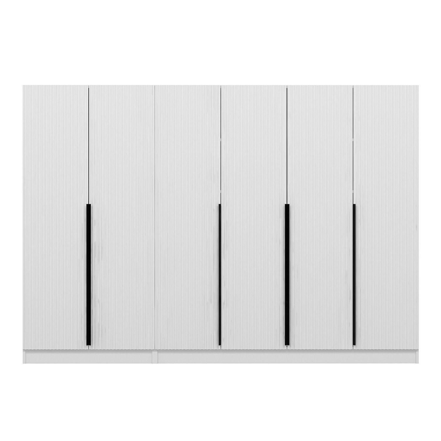 Funzi Living Plus 7786 Garderobeskab - Hvid Melamin Tilbud!