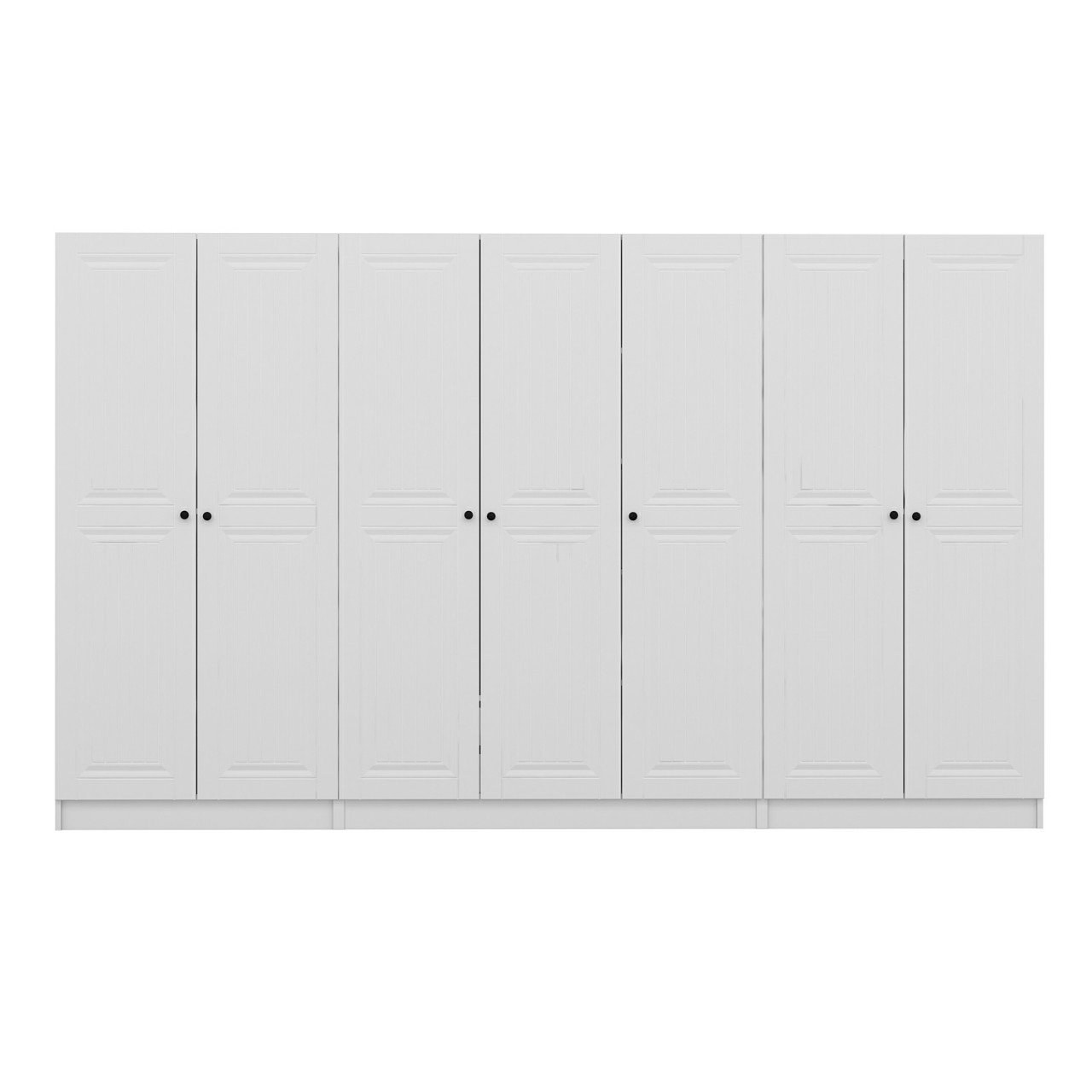 Funzi Living Mebran 4012 Garderobeskab - Hvid Melamin Udsalg