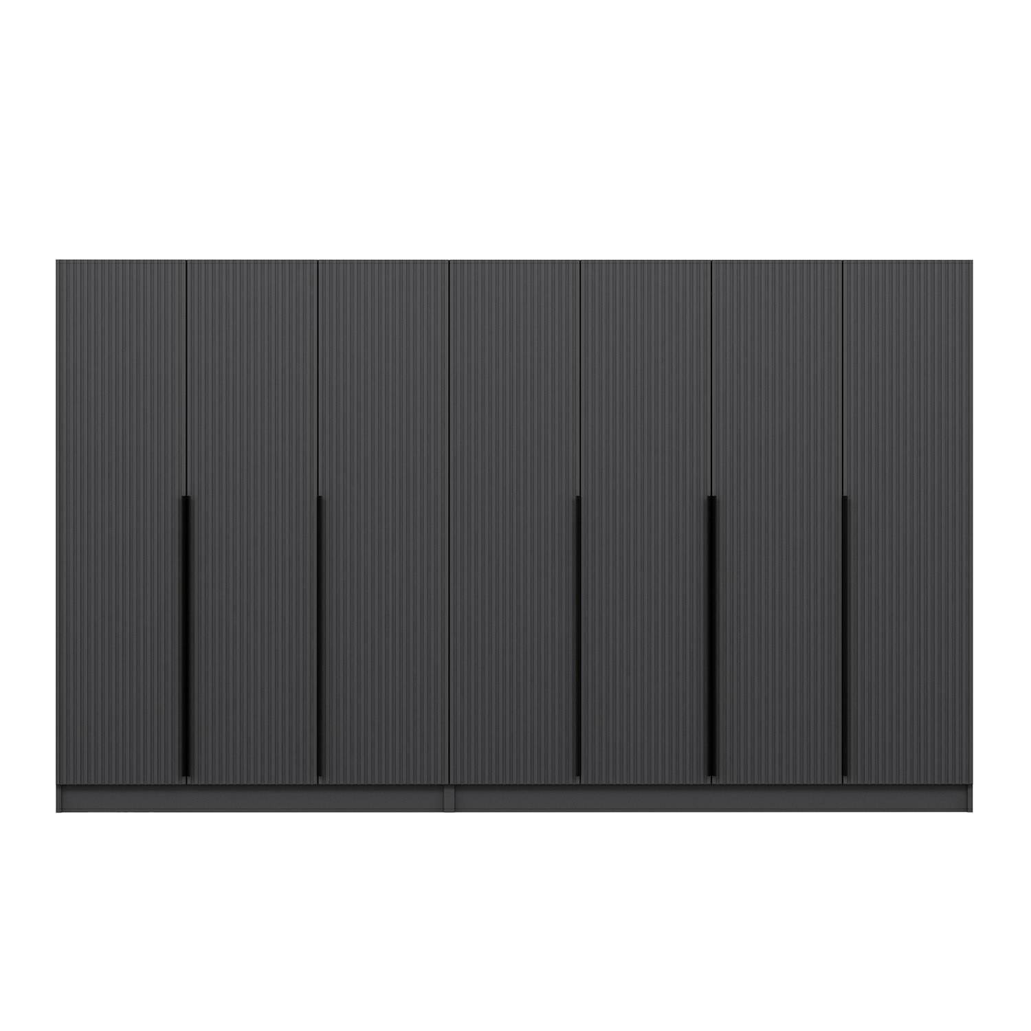 Moderne Antracit Garderobeskab – Funzi Living Plus 7779