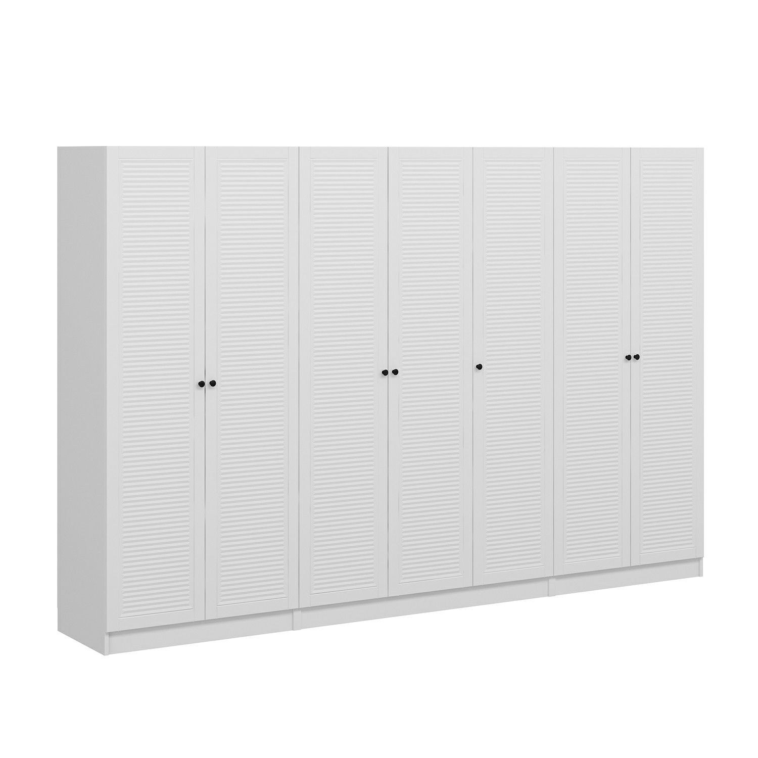 Funzi Living Mebran Garderobeskab – Hvid Melamin 8425