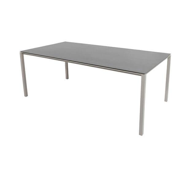 Cane-line Pure Havebord – Elegant Taupe & Grå Design