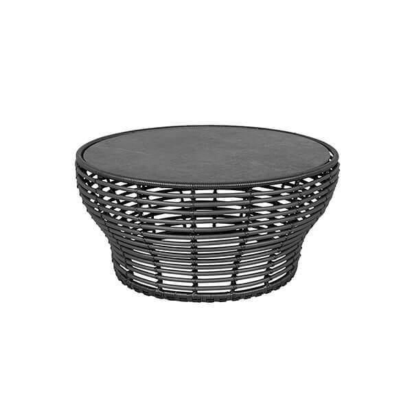 Cane-line Basket Sofabord – Grafit & Sort Plade Tilbud!