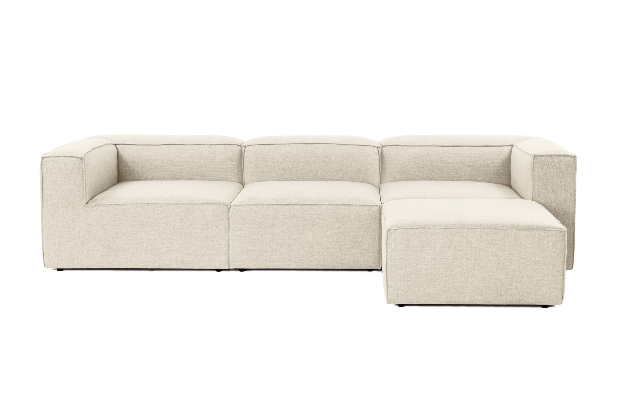 Nordvärk Fora Hjørnesofa Ecru Hør   Plast