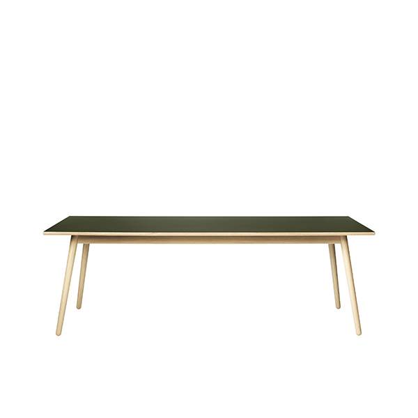 Fdb Møbler C35C Spisebord i Olivengrøn - Dansk Design