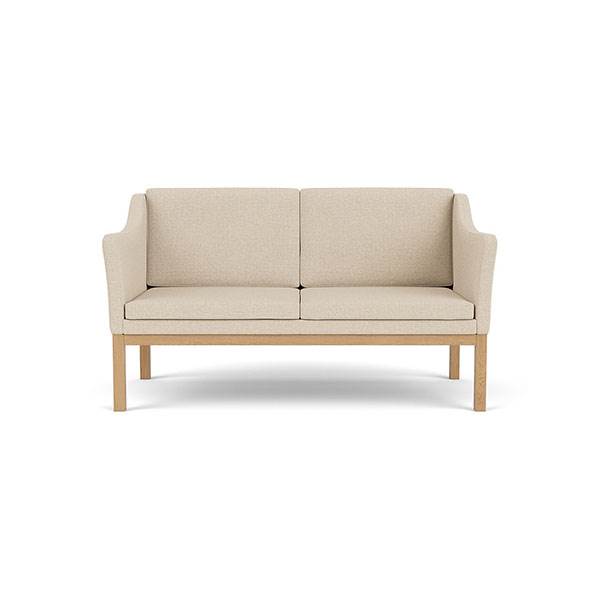 FDB Møbler L45 2-Personers Sofa - Beige Elegance Tilbud!