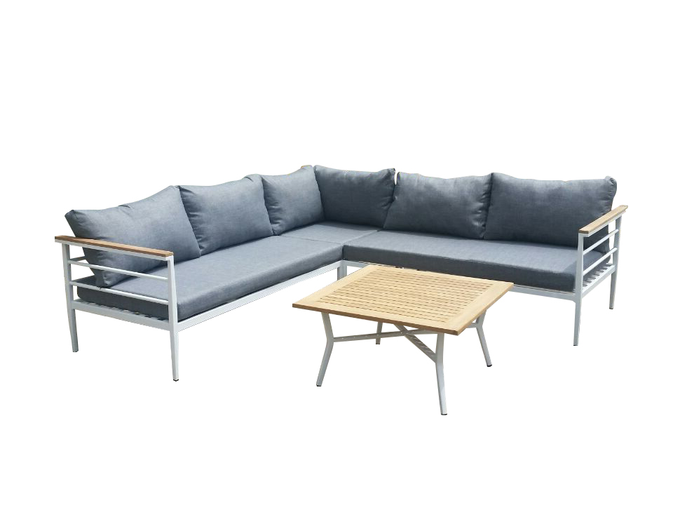 Venture Design Mexico Hjørne Havesofa med Bord og Hynder