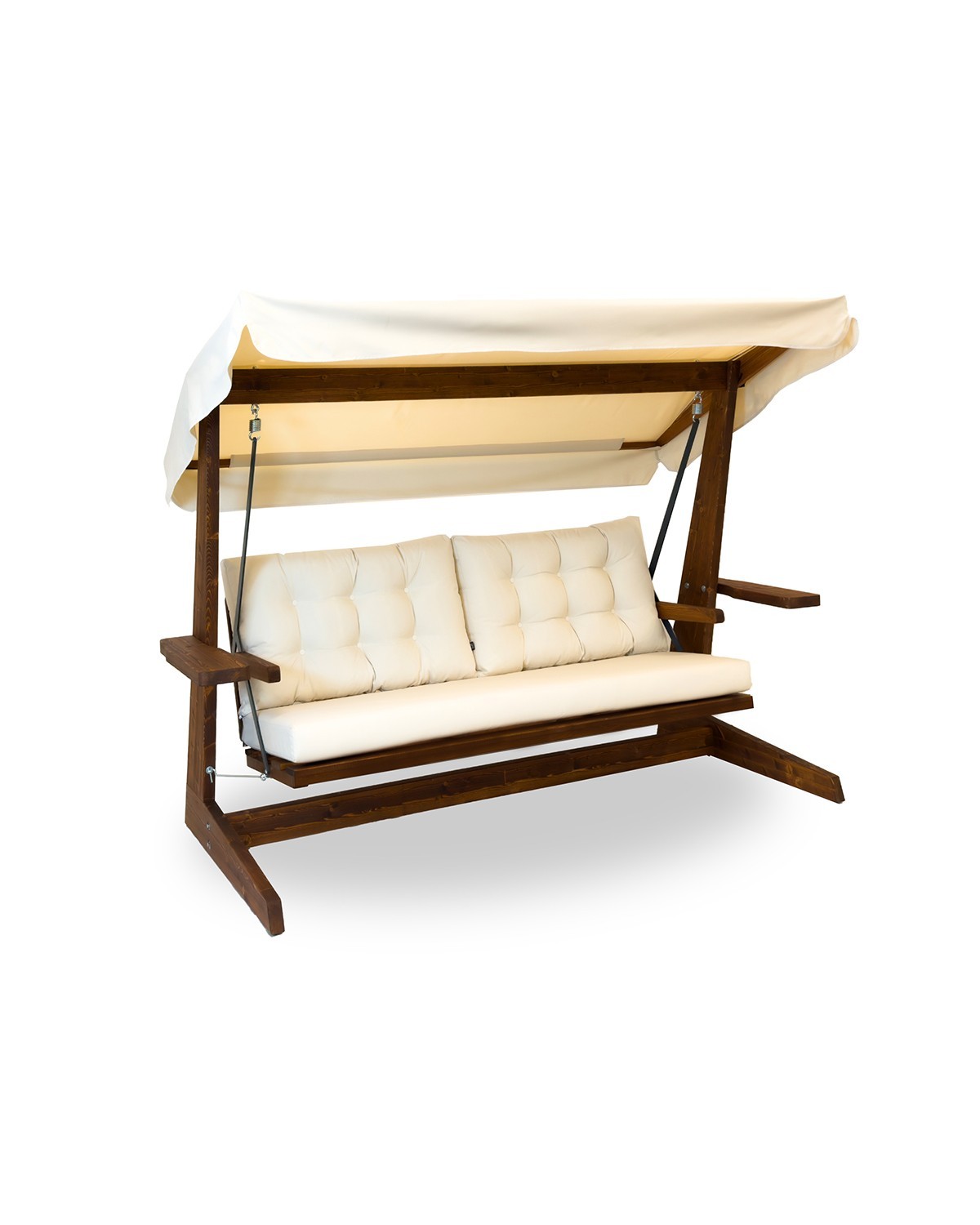 Nordvärk Viva 2400 Udendørs Triple Hængesofa - Beige Kvalitet