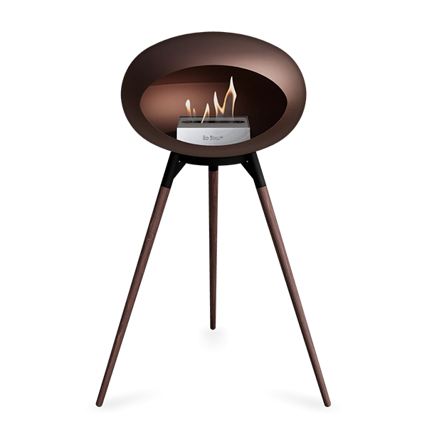 Le Feu Ground Wood High Biopejs - Mocca Røget Eg Design
