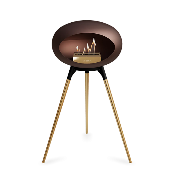 Le Feu Ground Wood High Biopejs – Mocca med Rose Gold Ben
