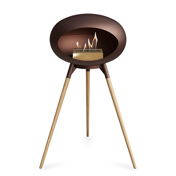 Elegant Biopejs i Mocca med Rose Gold – Skab Hygge Hjemme