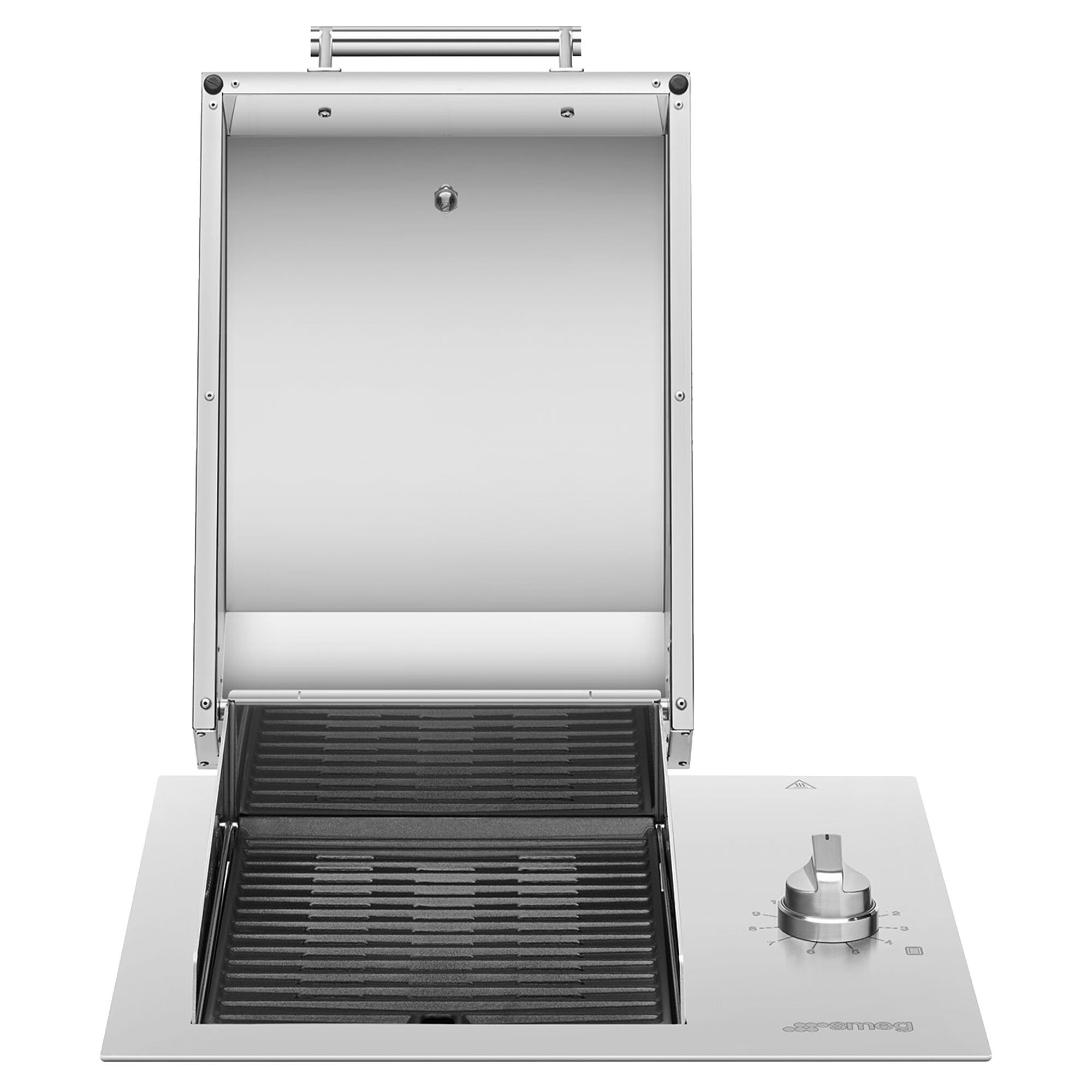 Smeg Bbqe60x Elektrisk Grill 60     Rustfrit Stål