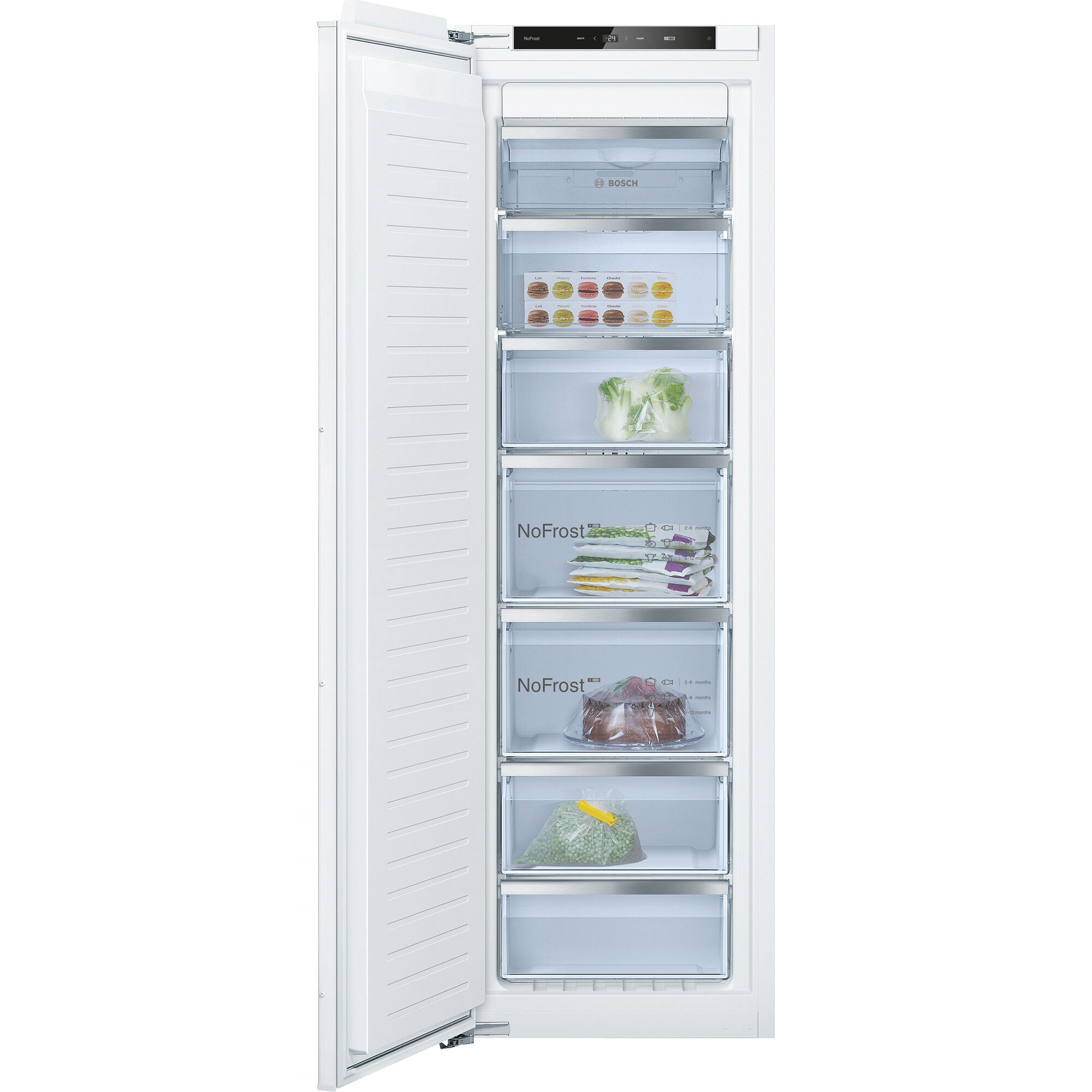 Bosch Gin81vee0 Serie   Integreret Fryser 177      55