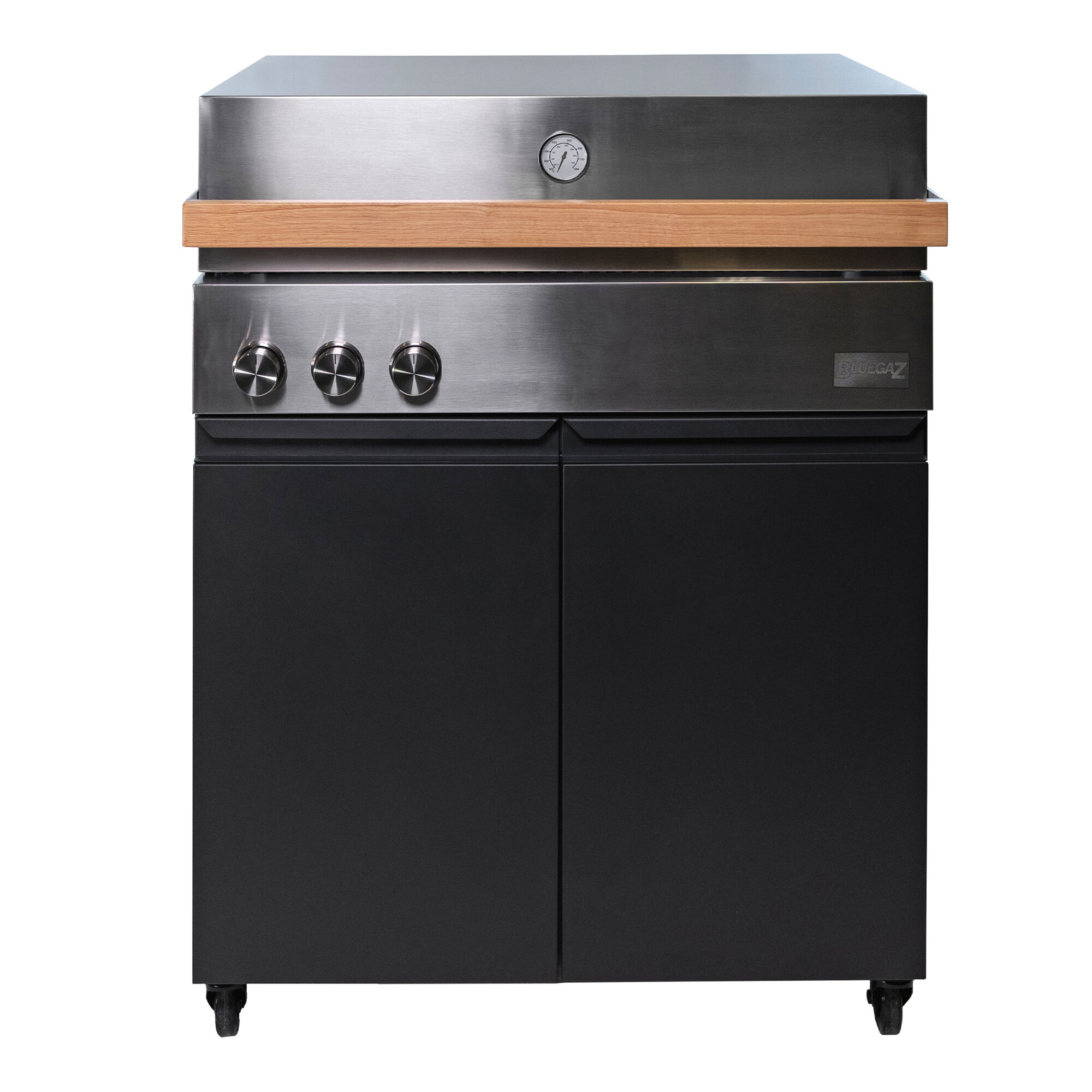 Bluegaz   Gasgrill  Rustfrit Stål Sort