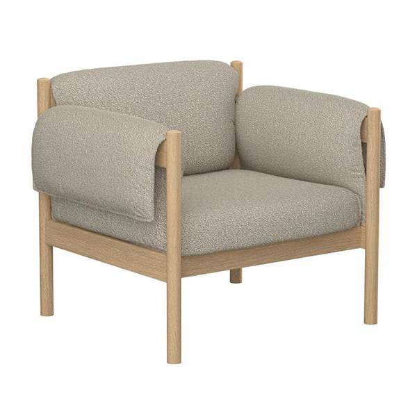 Skovby Sm850 Lounge Stol Massiv   Lakeret Touche2019