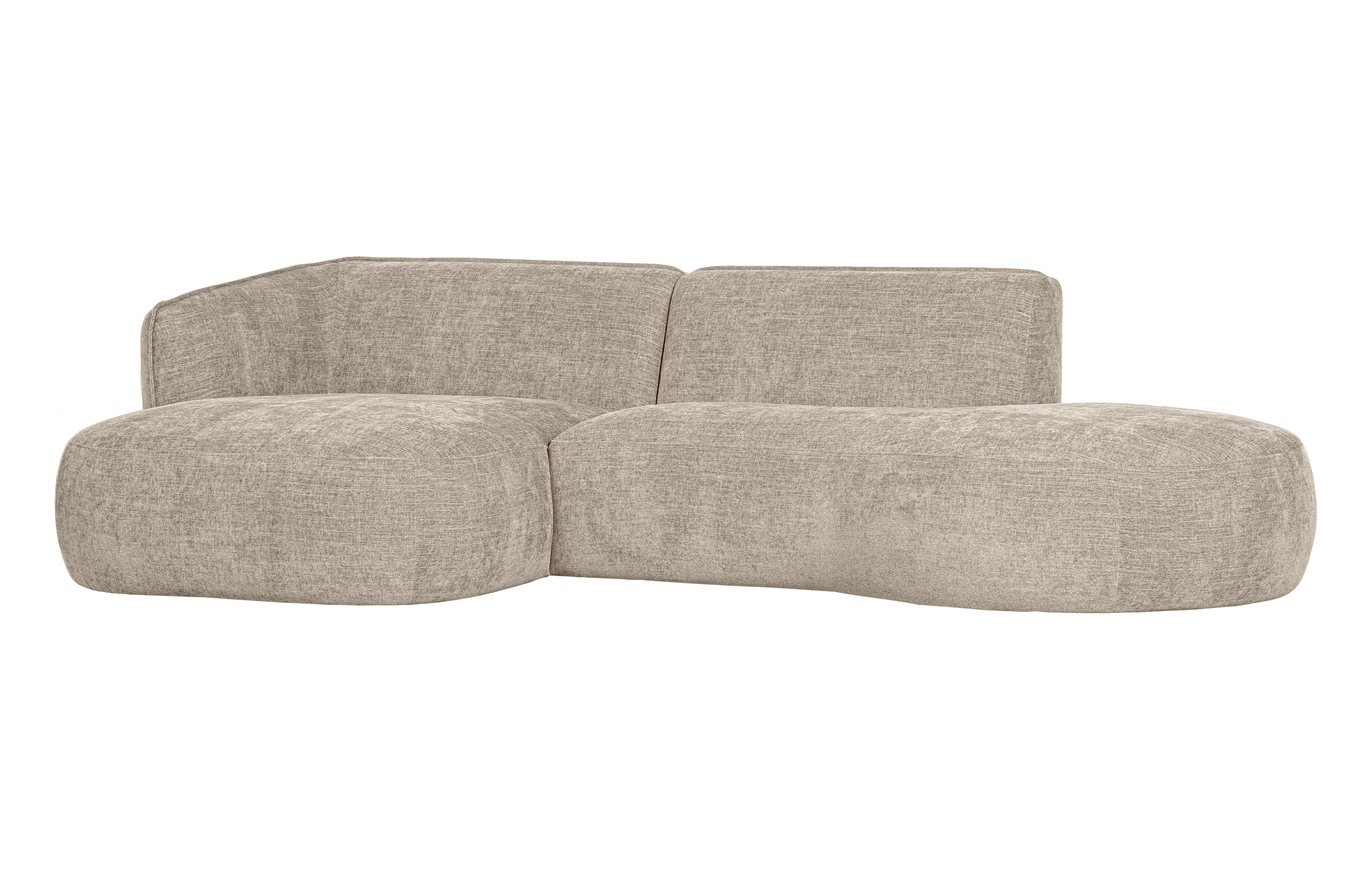 Woood Exclusive Polly Sofa     Venstre Chaiselong Sand Polyester