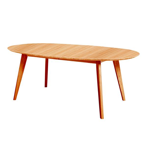 Elegant Ovalt Spisebord i Massiv Eg – DK10 Design