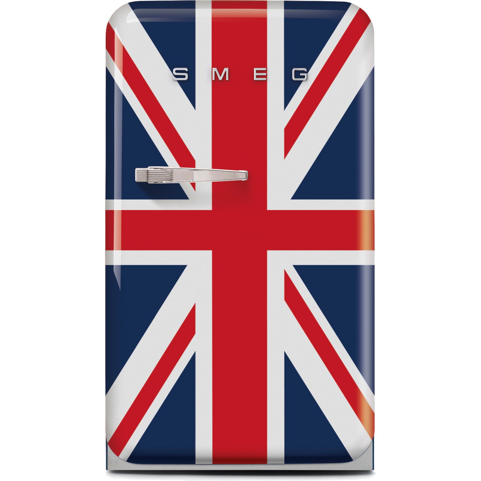 Smeg FAB10RDUJ6 Køleskab med Fryseboks – Union Jack Design