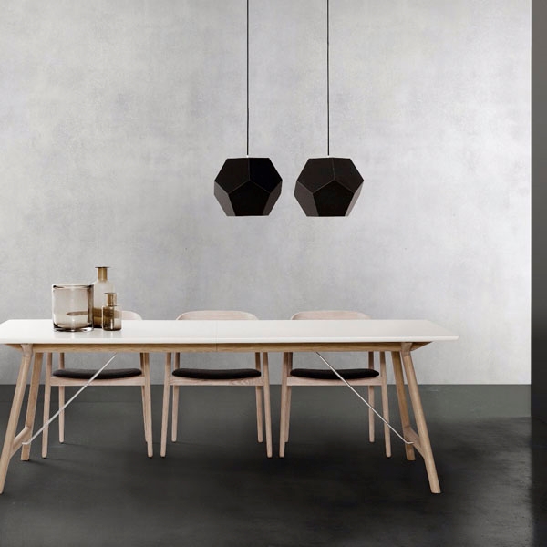 Andersen Furniture T7 Spisebord – Elegant Hvid Laminat