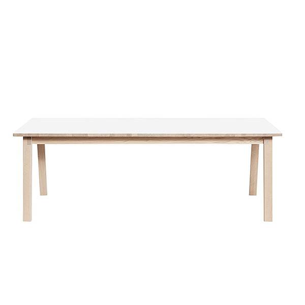 Andersen T9 Spisebord 220 cm – Elegant Hvid & Egetræ