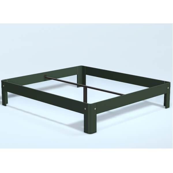 Auping Auronde Pine Green 160x200cm  Høj Model