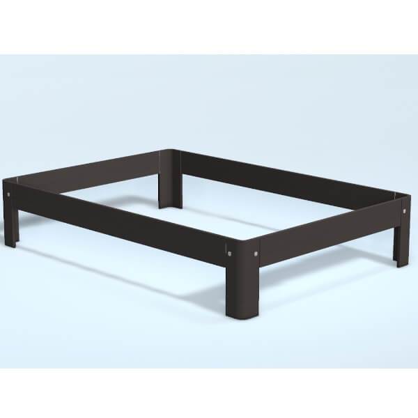 Auping Auronde Chocolate Brown Oak 120x200    Lav Model