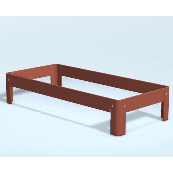 Auping Auronde Dusty Red Enkeltseng