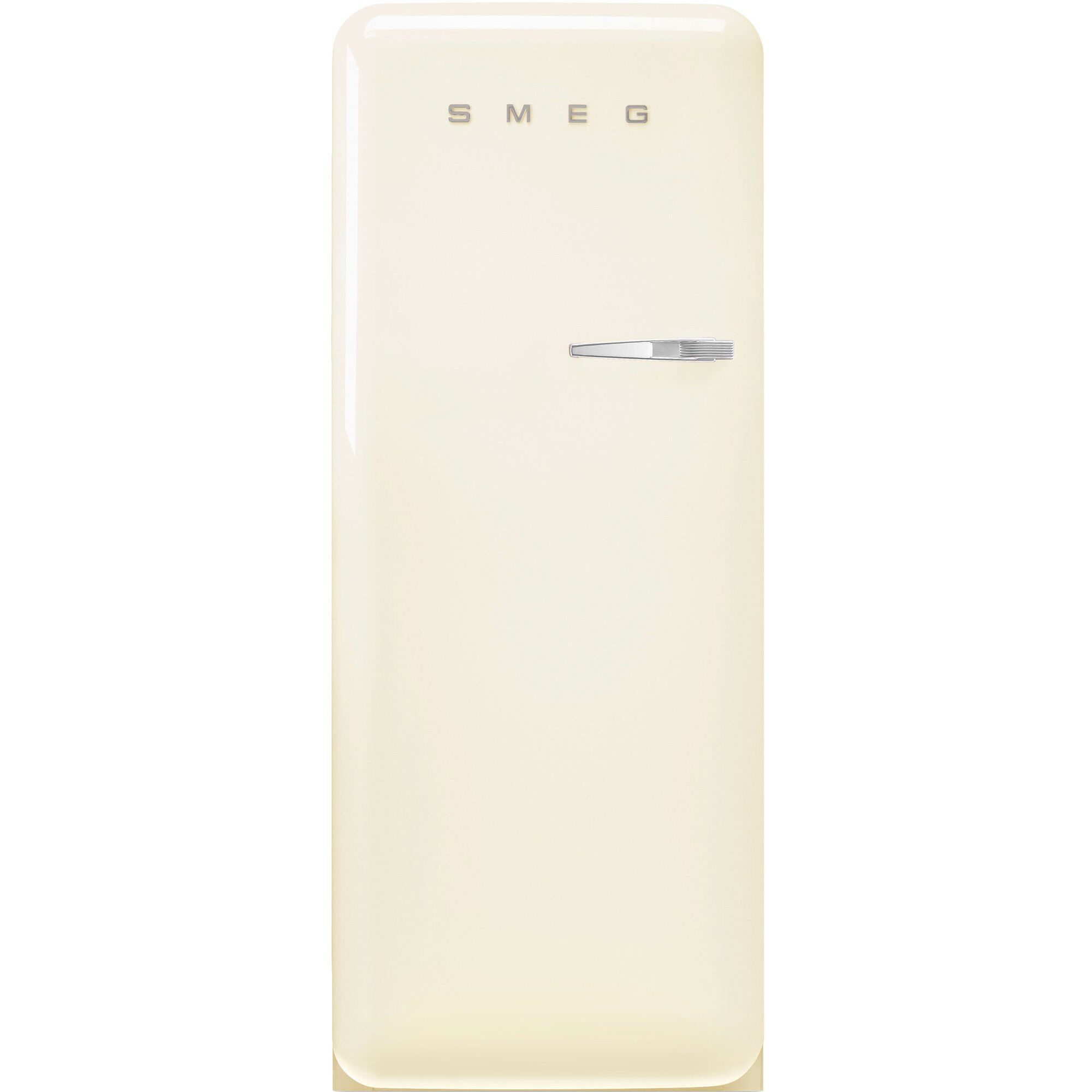 Smeg Fab28 Venstrehængt Retro Køleskab med Fryser - Creme