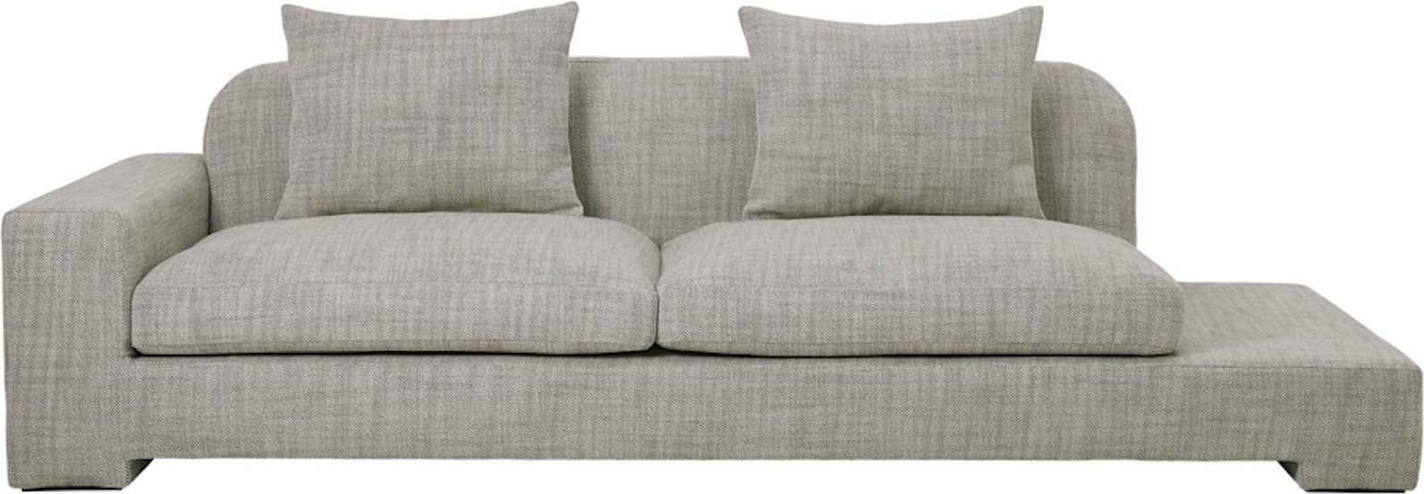 Elegant Tre-personers Sofa i Lys Grå fra Broste Copenhagen