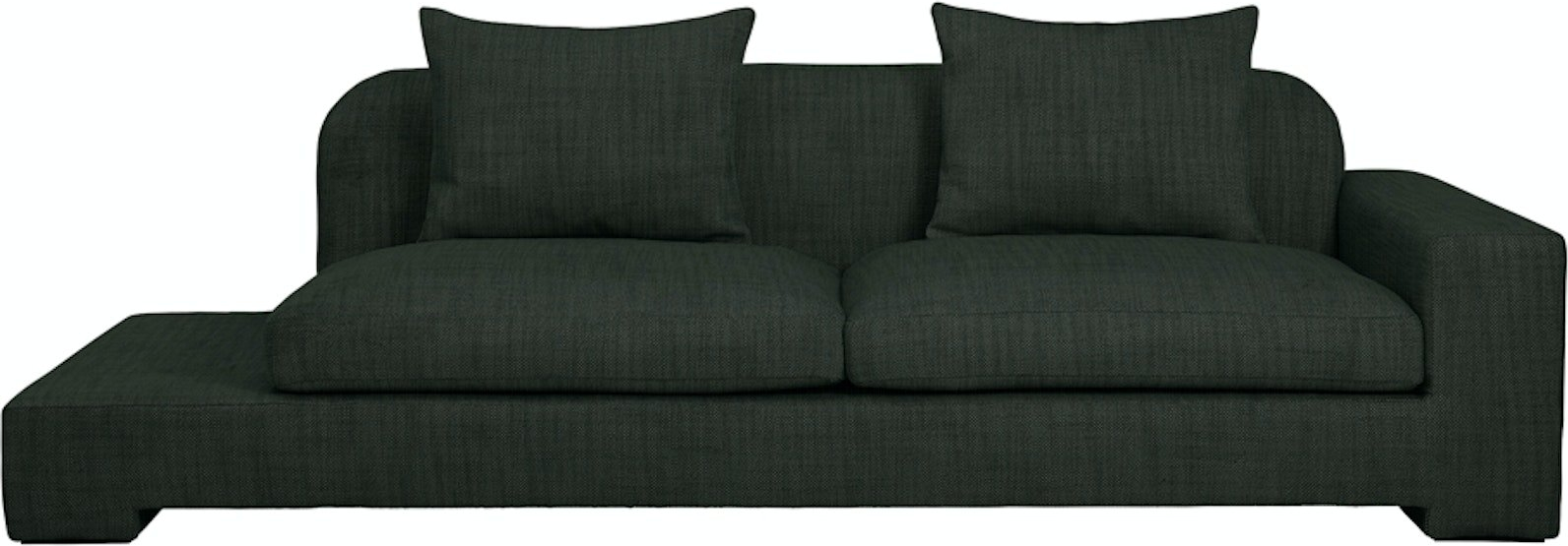 Elegant grøn sofa til 3 personer fra Broste Copenhagen