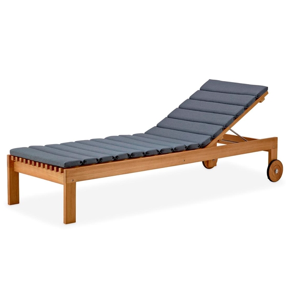 Cane-line Amaze Solseng med Hynde – Teak & Grå Elegance