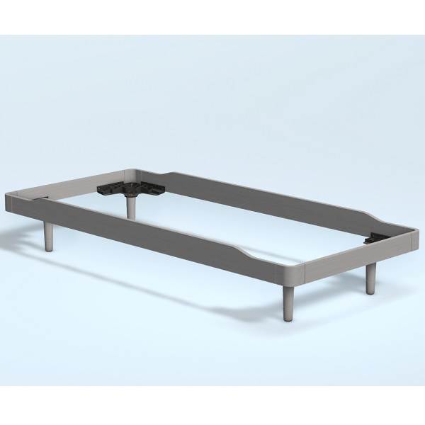 Auping Noa Sengeramme – Chalk Grey Oak med Elegant Design