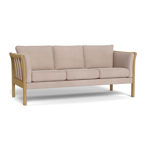 Elegant Dorte 3-personers sofa - Stilfuld komfort til hjemmet