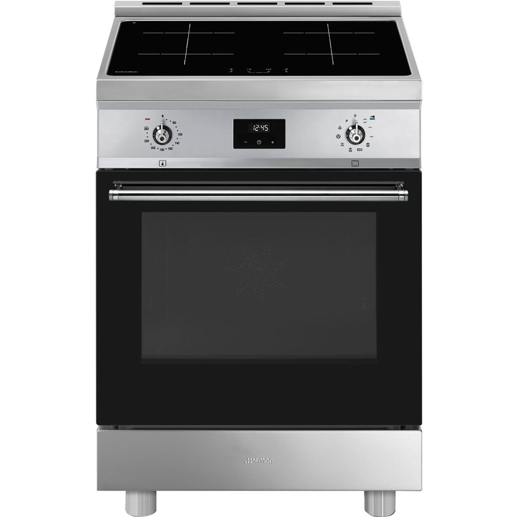 Smeg Induktionskomfur i Rustfrit Stål – 60 cm Tilbud!