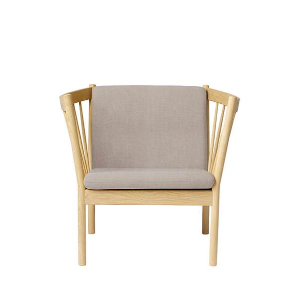FDB J146 Lænestol – Elegant Beige til Dansk Designtilbud