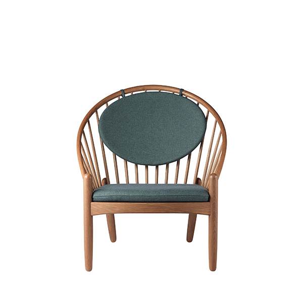 FDB Møbler J166 Jørna Lænestol i Grøn – Elegant Design!