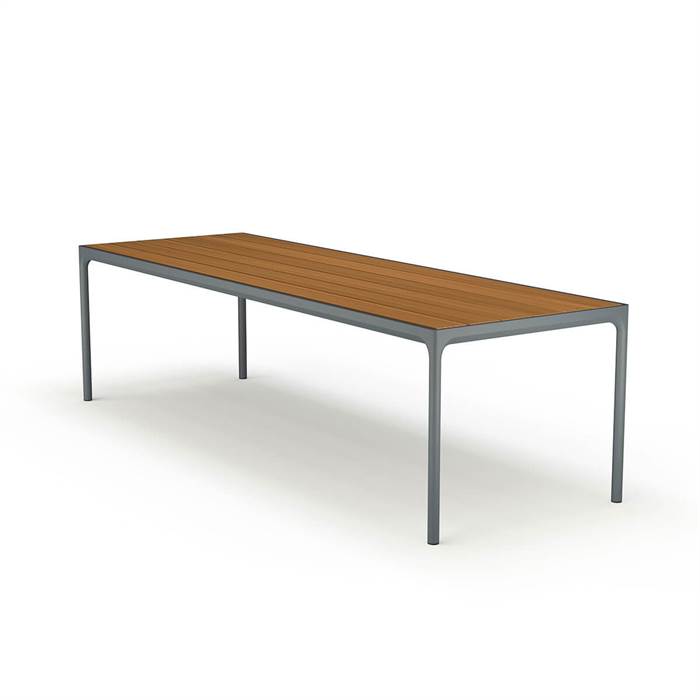 Houe Four Havebord 270x90 cm – Mørk Grå Tilbud!