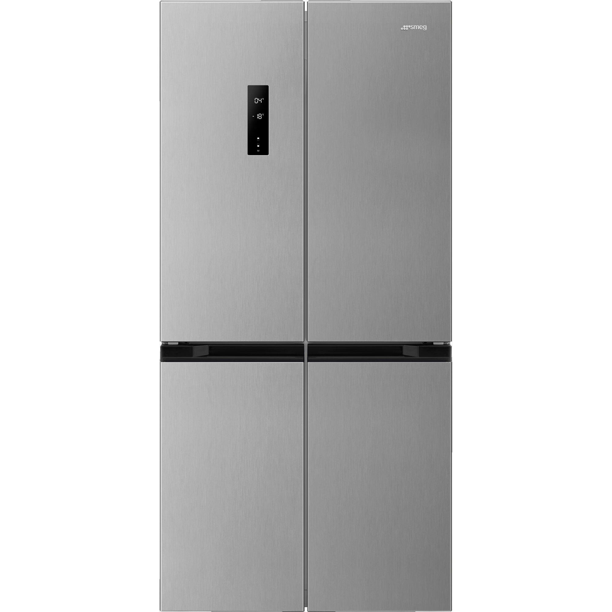 Smeg Fqi48kd Sølv French Door Køleskab - Stil og Elegance!