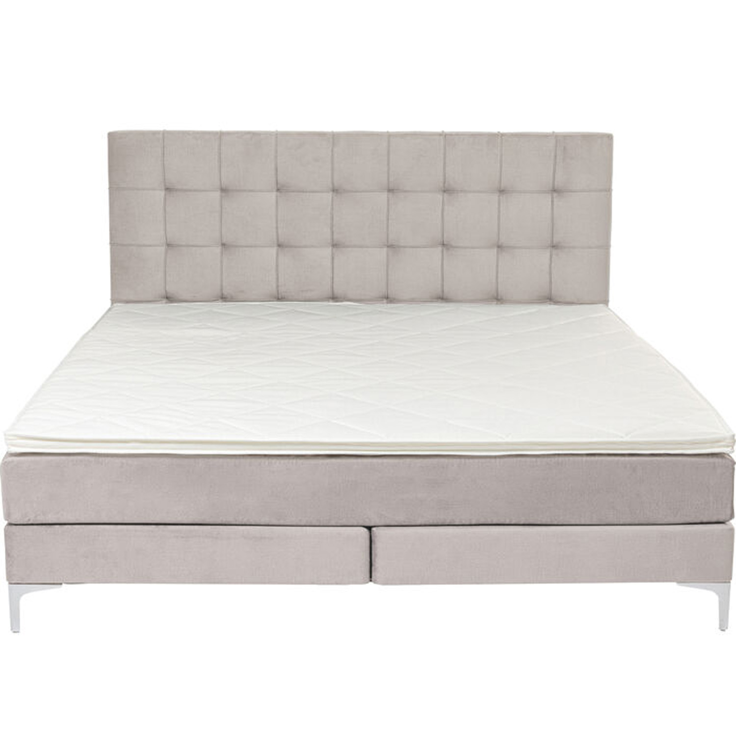 Kare Design Boxspring Seng Benito Star Creme - Elegance til Soveværelset