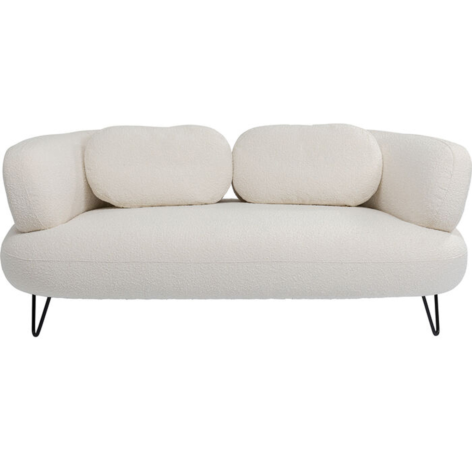 Kare Design Peppo Hvid 2-personers Sofa - Elegant Komfort