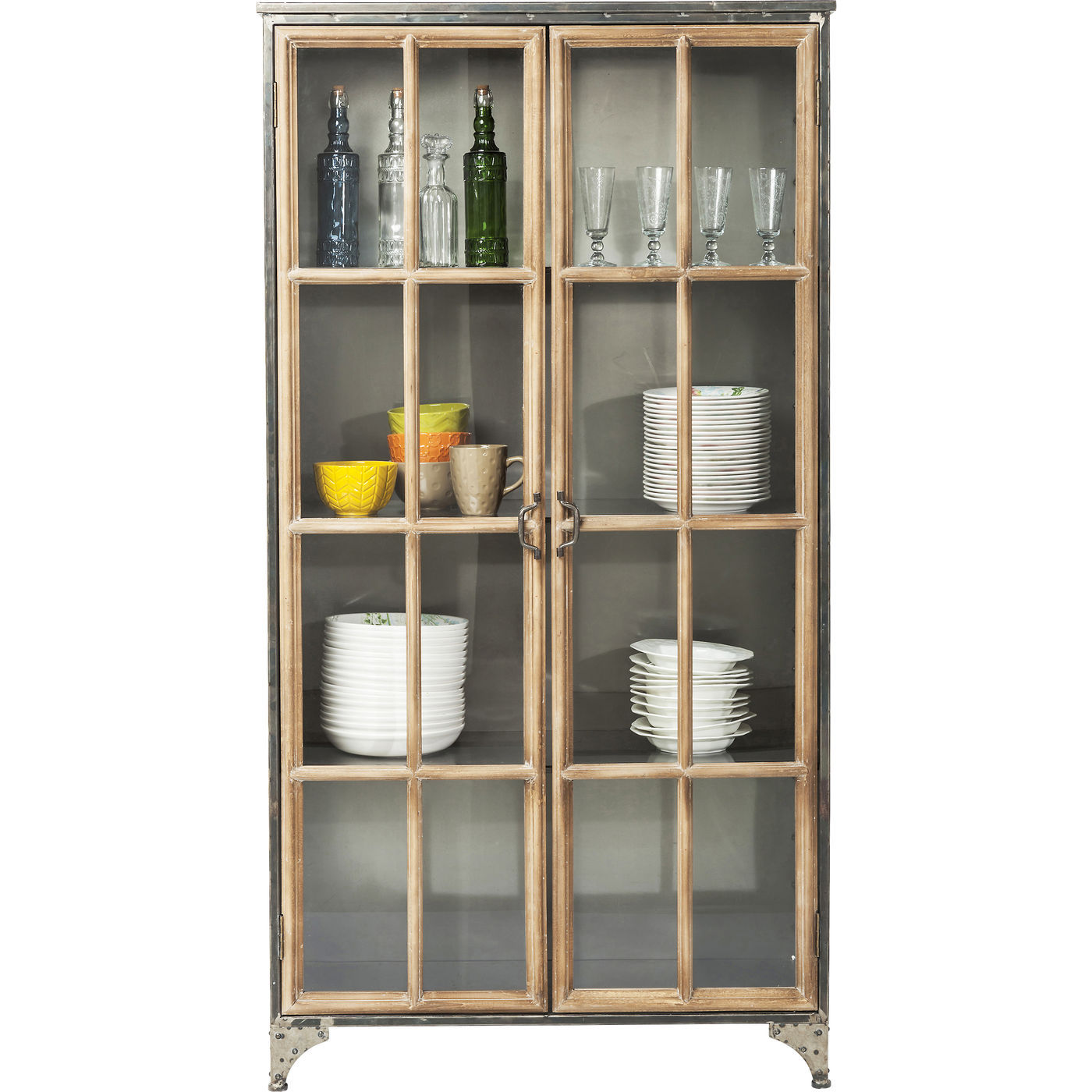 Kare Design Vitrineskab i Glas – Elegant Opbevaringstilbud