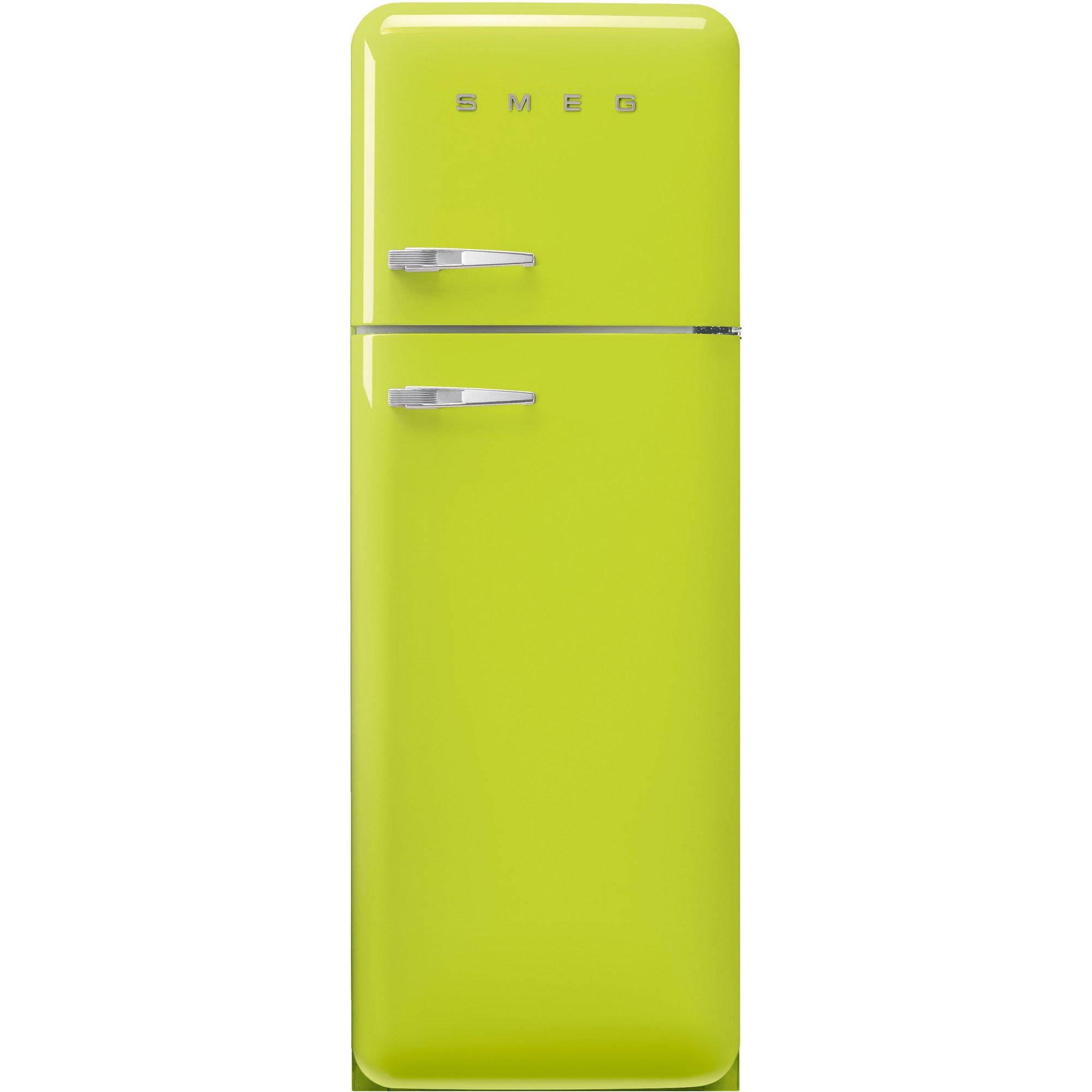 Smeg Fab30rli6 Limegrøn Retro Køleskab – Højrehængt Design