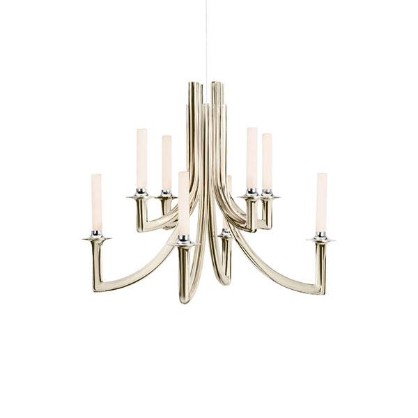 Kartell Khan Pendel i Blank Bronze – Eksklusiv Belysning