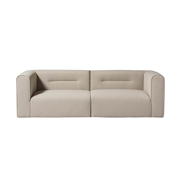 FDB Møbler L44 Mols Beige 2-Personers Sofa – Udsalg!