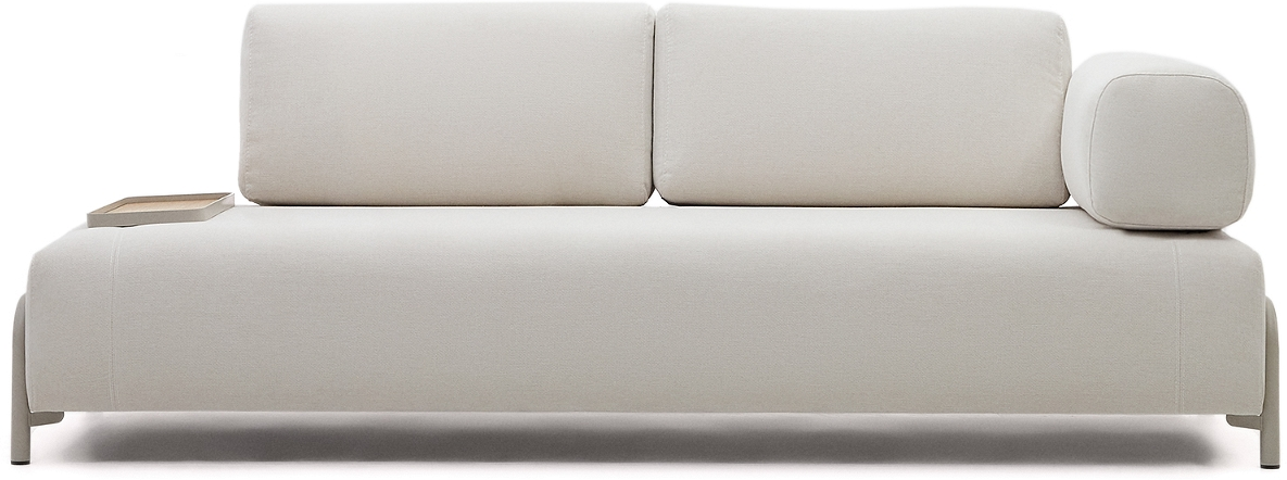 Moderne beige 3-personers sofa fra Kave Home – Elegant stil