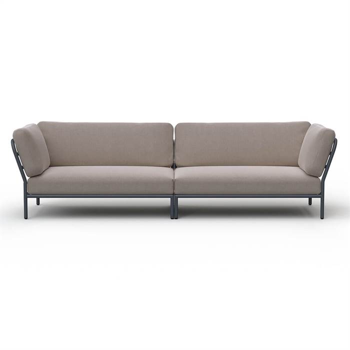 Houe Level Loungesæt Setting   Ash Stofgruppe Sunbrella Heritage  : Erling Christensen Møbler