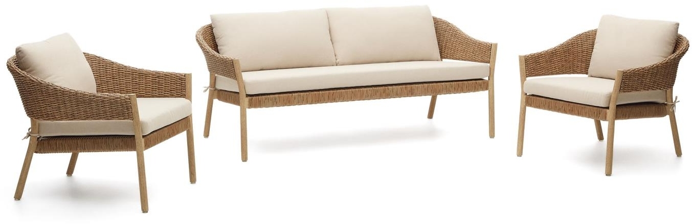 Elegant Udendørs Sofasæt Kave Home Pola til Haven