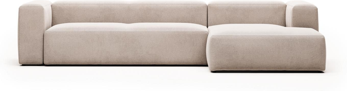 Beige Højrevendt Chaiselong Sofa - Udsalg fra Kave Home!