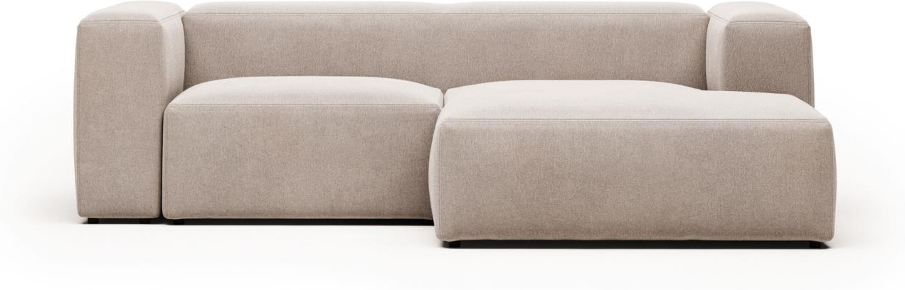 Moderne Beige Højrevendt Chaiselongsofa - Kave Home