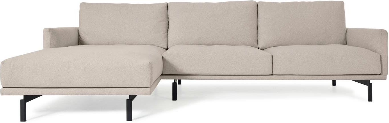Moderne Beige Chaiselong Sofa – Stilfuld Elegance til Dit Hjem