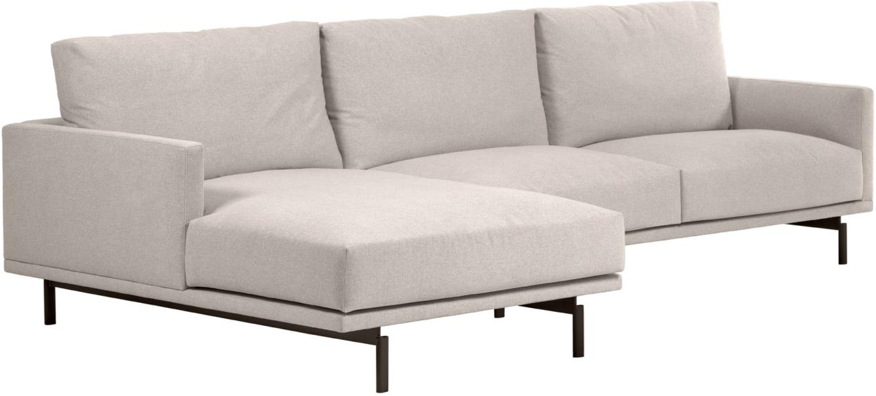 Bæredygtig venstrevendt chaiselong-sofa til stuen